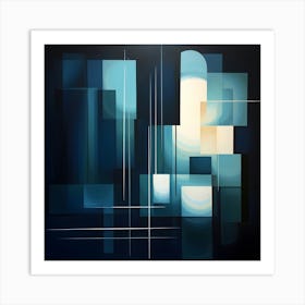 Abstract Painting 17 Art Print