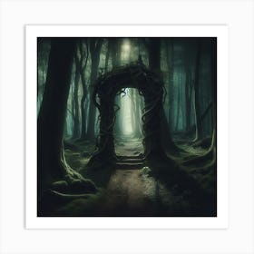 Entrance To The Forest Art Print