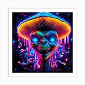 Jellyshroom-ET Test Art Print