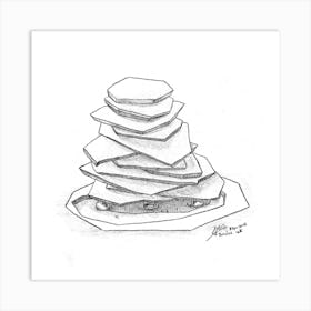 Pancake House Art Print