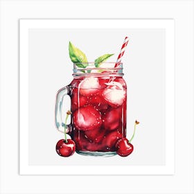 Cherry Margarita 2 Art Print