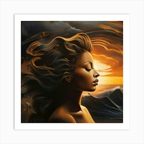 Sunset Art Print