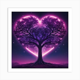 Tree Of Love Art Print