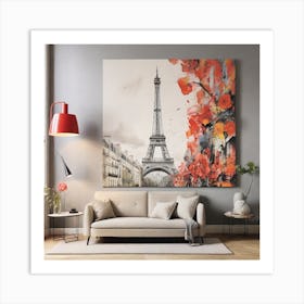 Paris Eiffel Tower Art Print