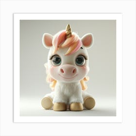 Cute Unicorn 844 Art Print