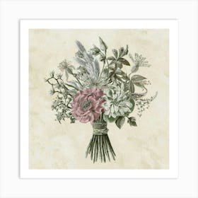 Bouquet Of Flowers 7 Art Print