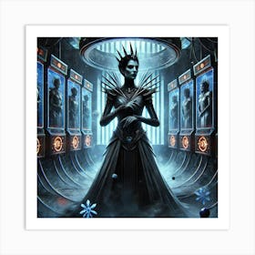 Queen Sorath Elemental Power Art Print