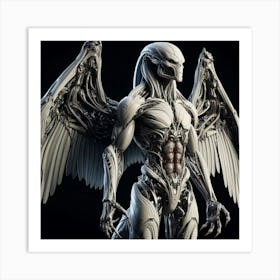 Alien Angel Art Print