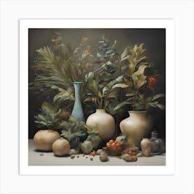 'Pots And Vases' Art Print