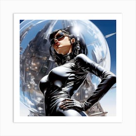 Catwoman 1 Art Print