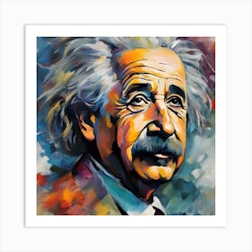 Albert Einstein  Art Print