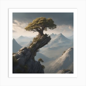 Lone Tree 9 Art Print