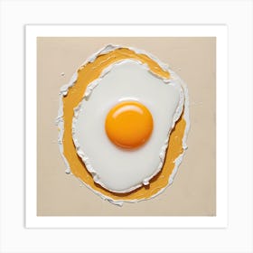 Fried Egg Art Print