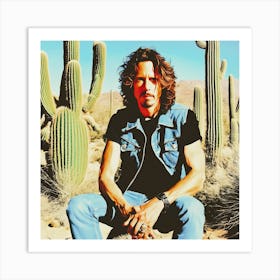 Chris Cornell 1 Art Print