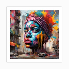 Street Art Art Print