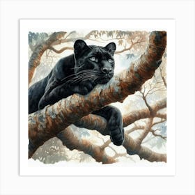 Black Panther 1 Art Print