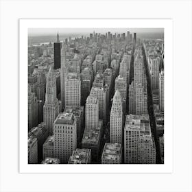 New York City Skyline 18 Art Print