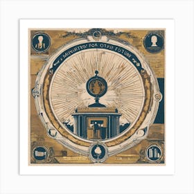 Envision A Future Where The Ministry For The Future Has Been Established As A Powerful And Influential Government Agency 42 Art Print