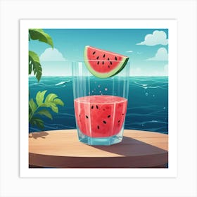 Watermelon 1 Art Print