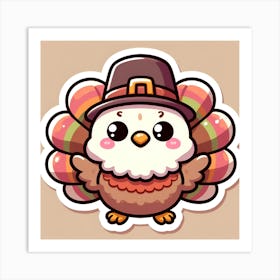 Thanksgiving Turkey 1 Art Print