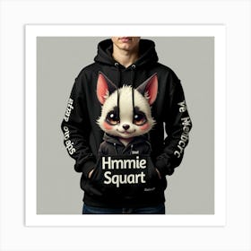 Himmie Squirrel Art Print