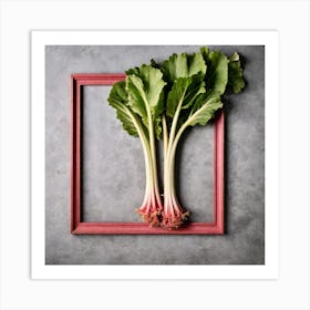 Radish In A Frame 6 Art Print