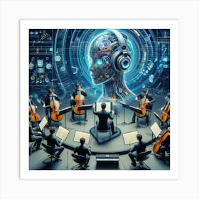 Orchestral Music Art Print