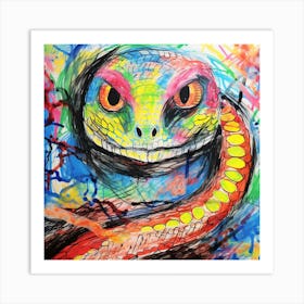 Zodiac Signs - Snake Art Print