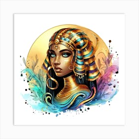 Egyptian Woman 25 Art Print