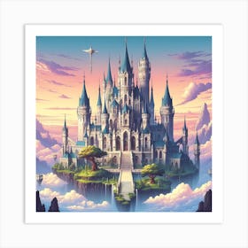 Castle In The Clouds 9 1 Art Print