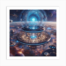 Space City 28 Art Print