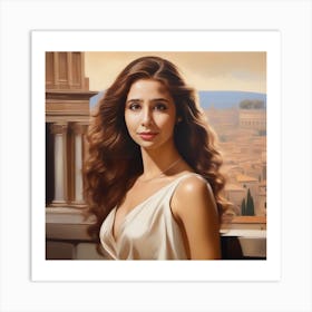 Legendary actress Himanee Bhatia 13 Art Print