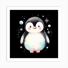 Cute Penguin 3 Art Print