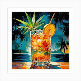 Tropical Drink 3 Art Print