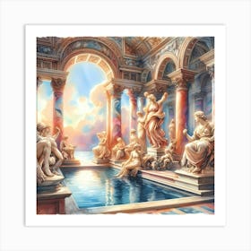 Palazzo Della Roma Art Print