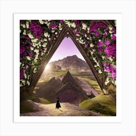 Dream Of Flowers Art Print