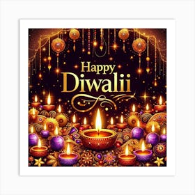 Happy Diwali Images Templates Design S (13) Art Print