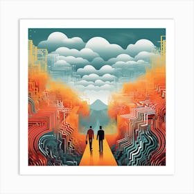 Future Of Work Art Print