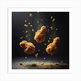 Fried Chicken 2 Art Print