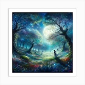 Fairytale Forest 36 Art Print