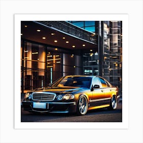 Mercedes S-Class 1 Art Print
