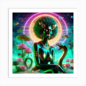 Afrofuturism 2 Art Print