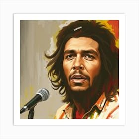 Bob Marley 6 Art Print