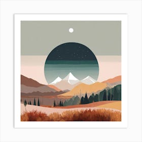 Landscape Art Print