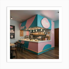 Default Create Unique Design Of Ice Cream Store 0 Art Print