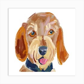 Labradoodle 01 Art Print