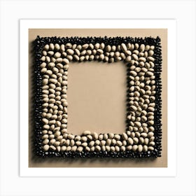 Pebble Frame Art Print