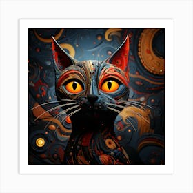 Whisker Whispers Art Print