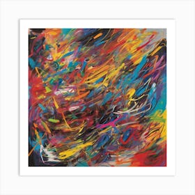 Abstract Painting 99 Art Print