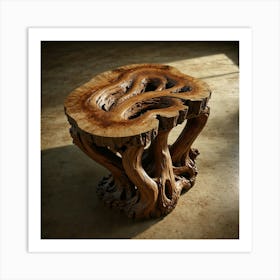 Tree Root Coffee Table Art Print